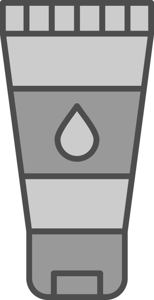 Wash Face Fillay Icon vector