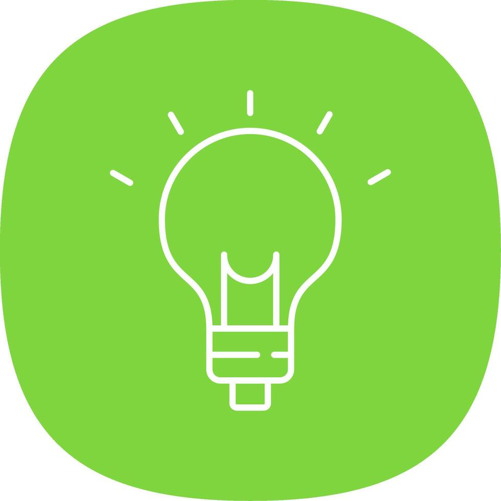 Get Ideas Line Curve Icon vector