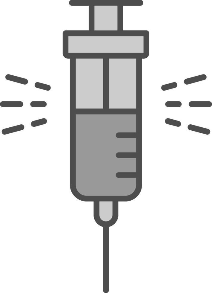 Syringe Fillay Icon vector