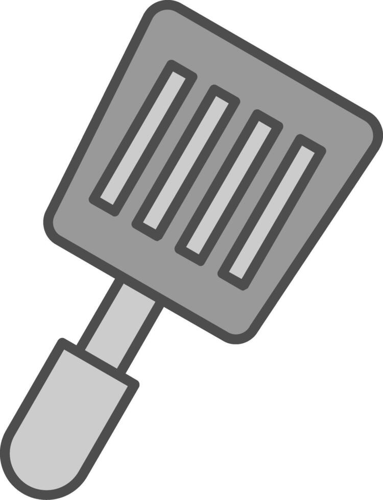 Spatula Fillay Icon vector