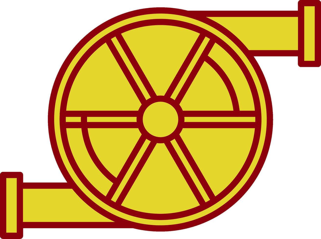 Turbo Line Two Color Icon vector
