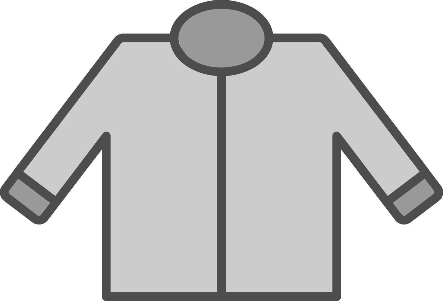 conductor chaqueta relleno icono vector