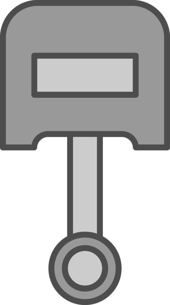 Piston Fillay Icon vector