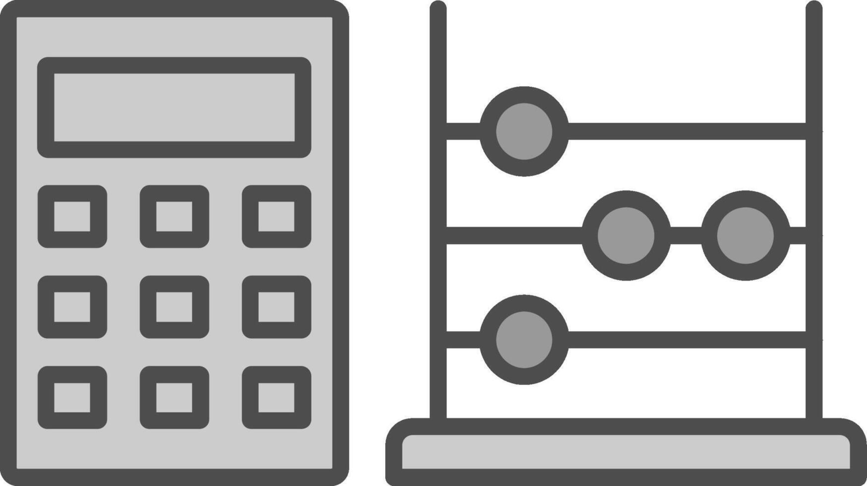 Abacus Fillay Icon vector