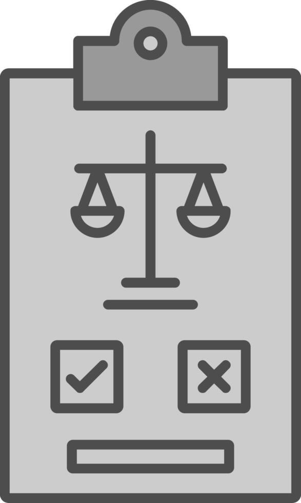 Regulation Fillay Icon vector