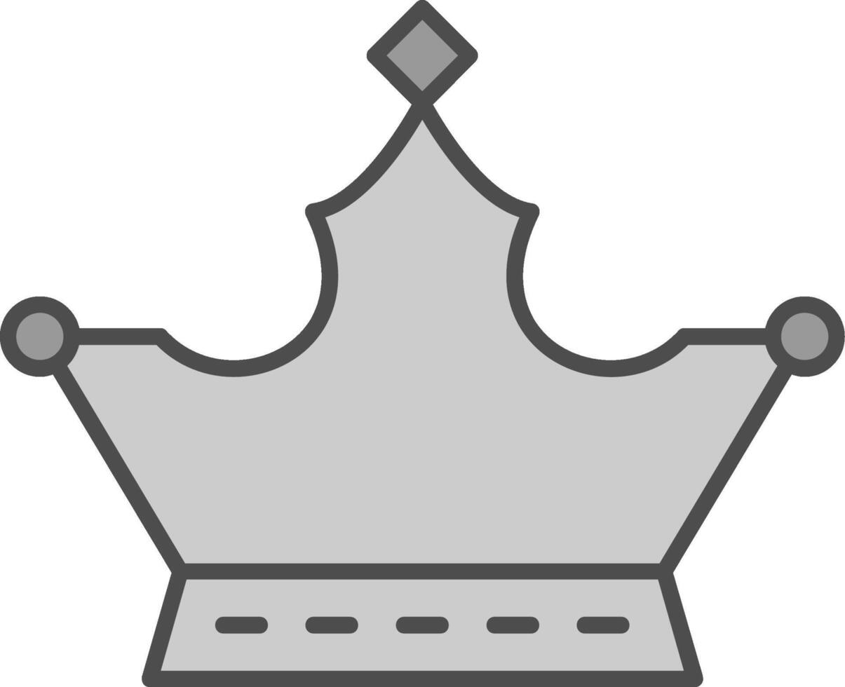 Monarchy Fillay Icon vector