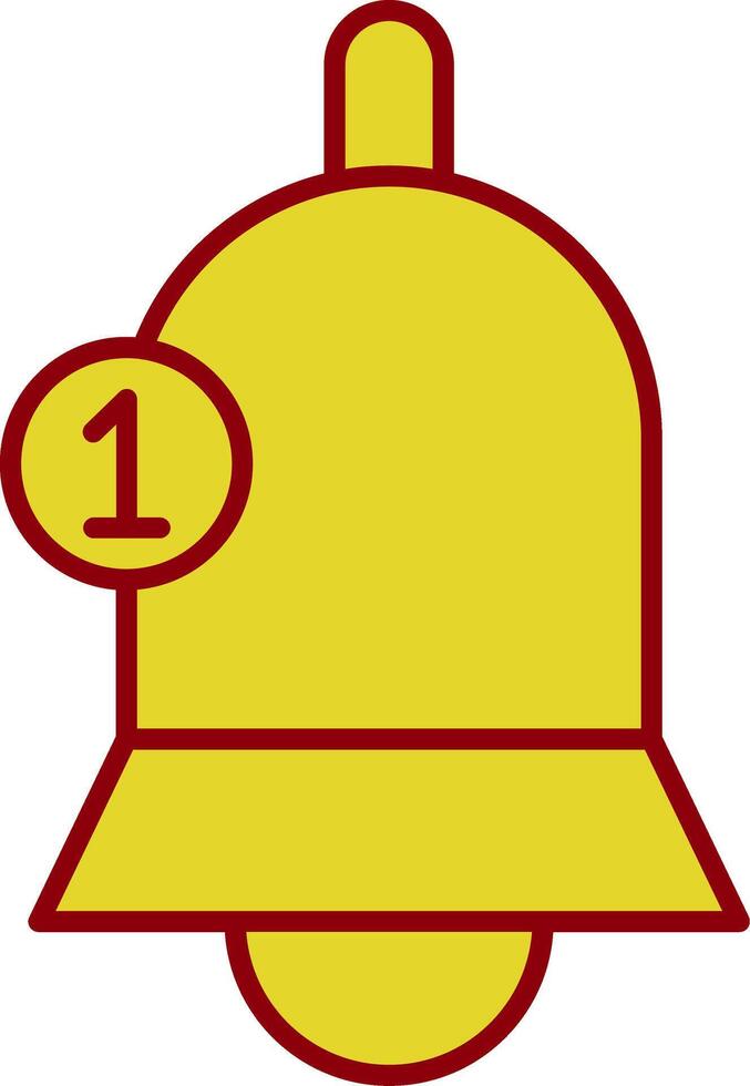 Notification Fillay Icon vector