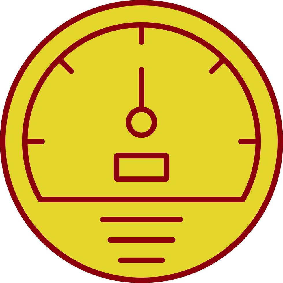 Speedometer Fillay Icon vector