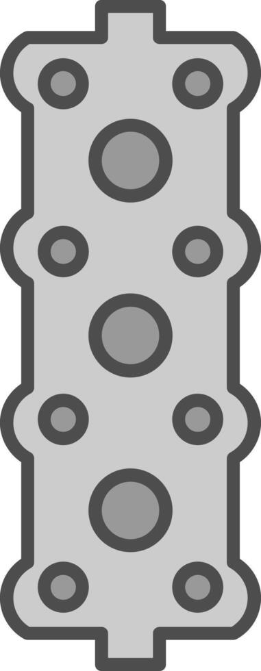 Gasket Fillay Icon vector