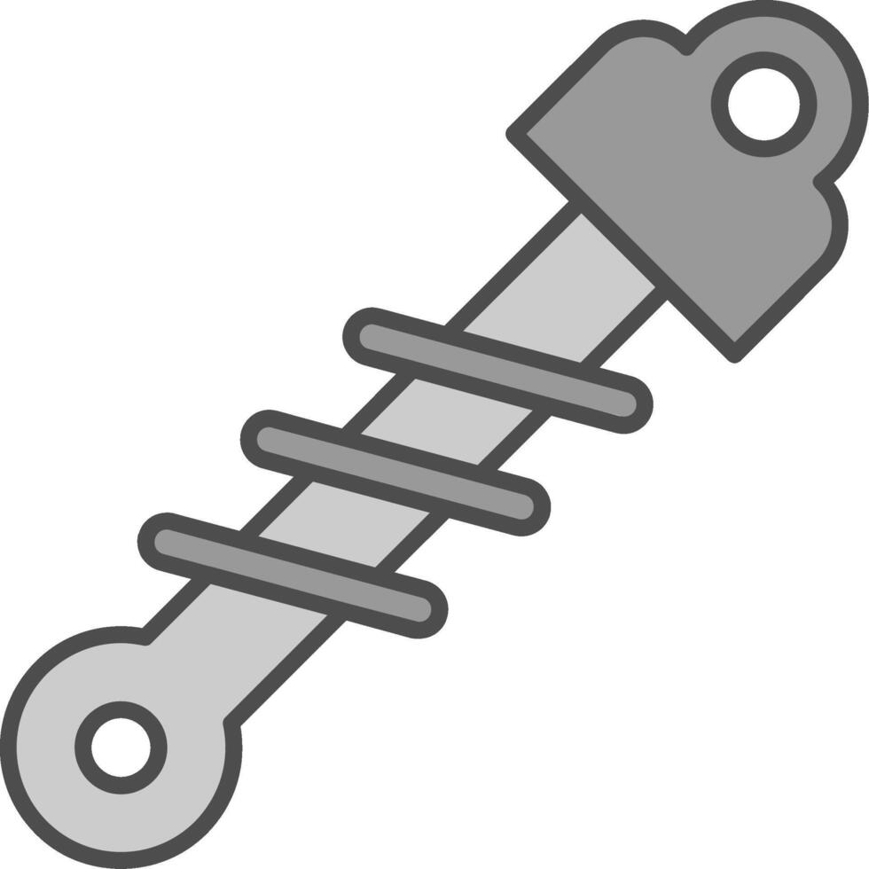 Shock Absorber Fillay Icon vector