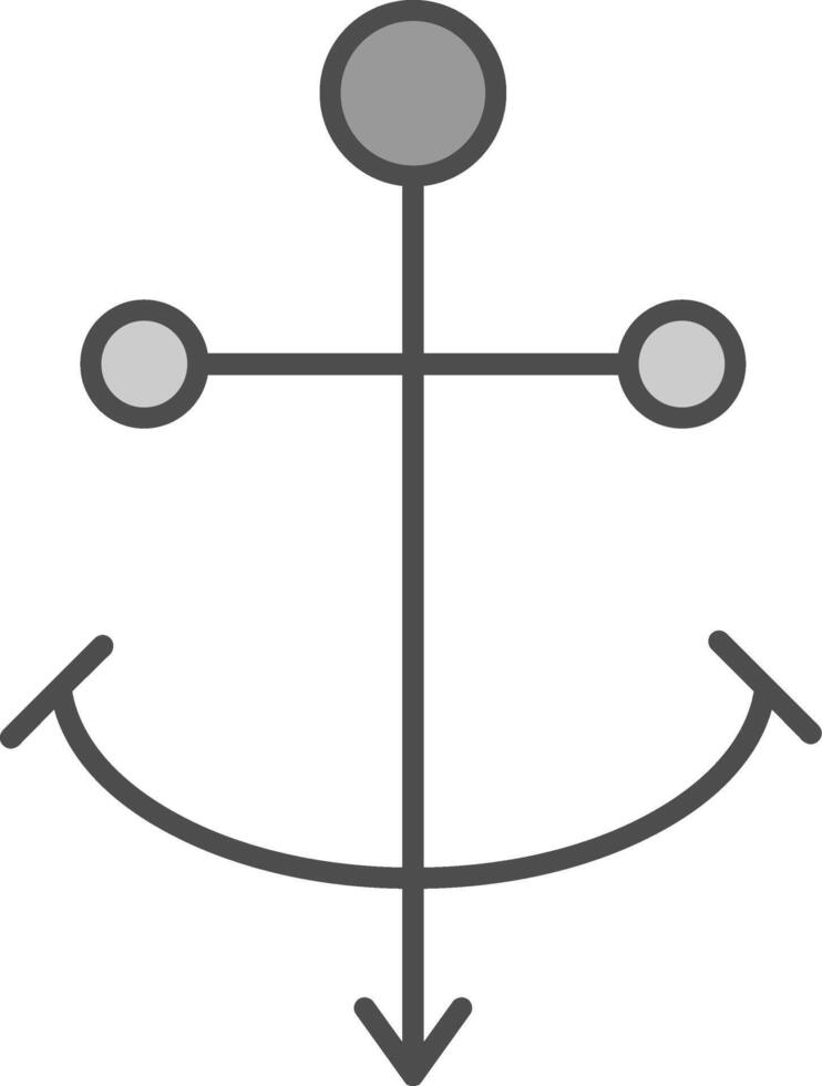 puerto relleno icono vector