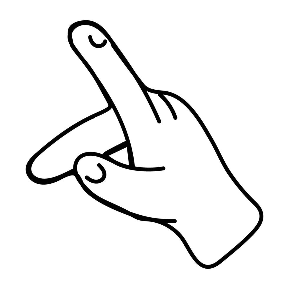 Trendy P Sign vector