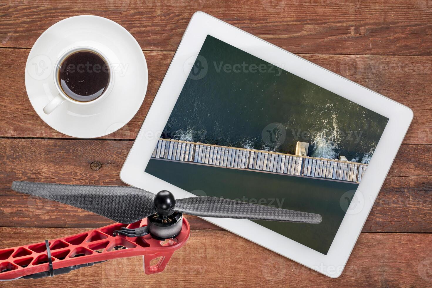 aerial river photography photo