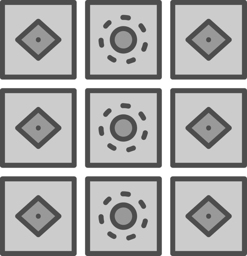Tiles Fillay Icon vector