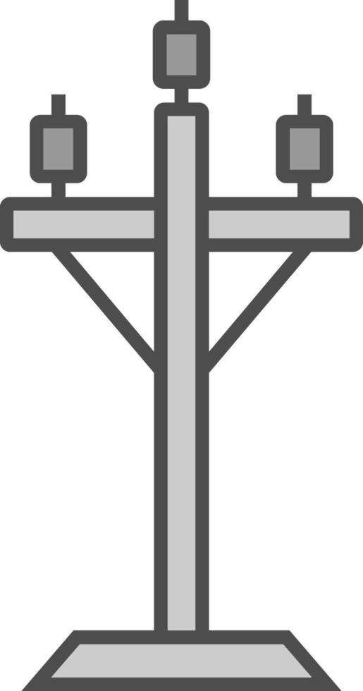 High Voltage Fillay Icon vector