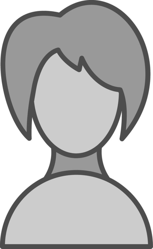 Woman Fillay Icon vector
