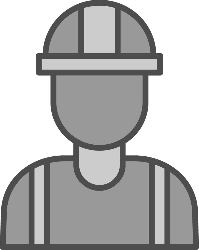 Engineer Fillay Icon vector
