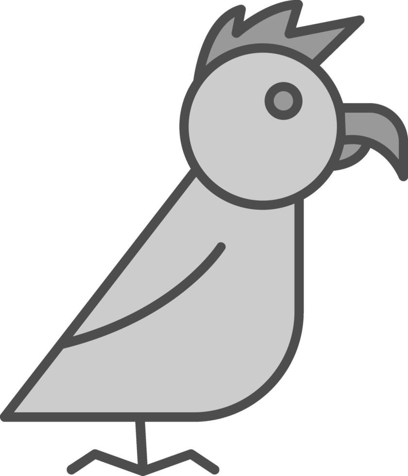 Parrot Fillay Icon vector