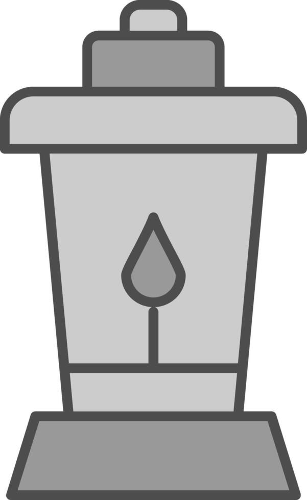 Lantern Fillay Icon vector