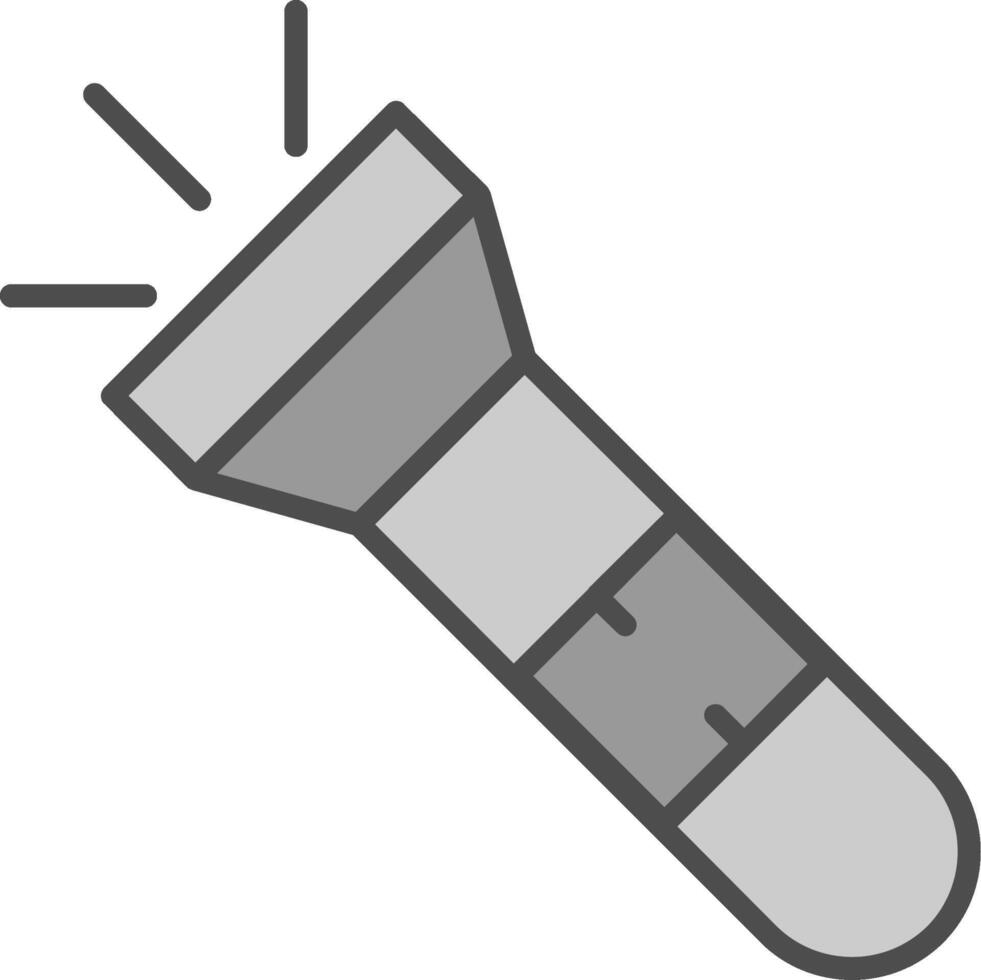 Torch Fillay Icon vector