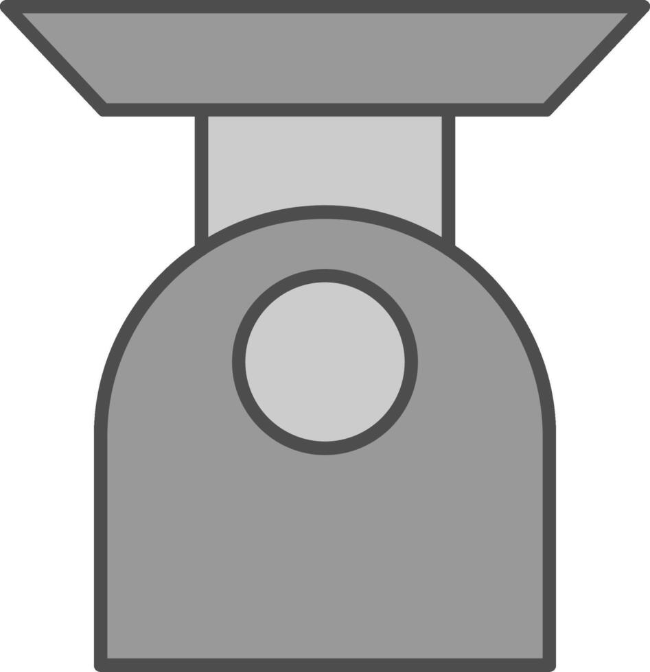 Scale Fillay Icon vector