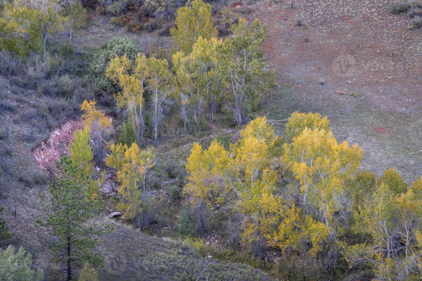 October sunset over Red Mountain Open Space photo