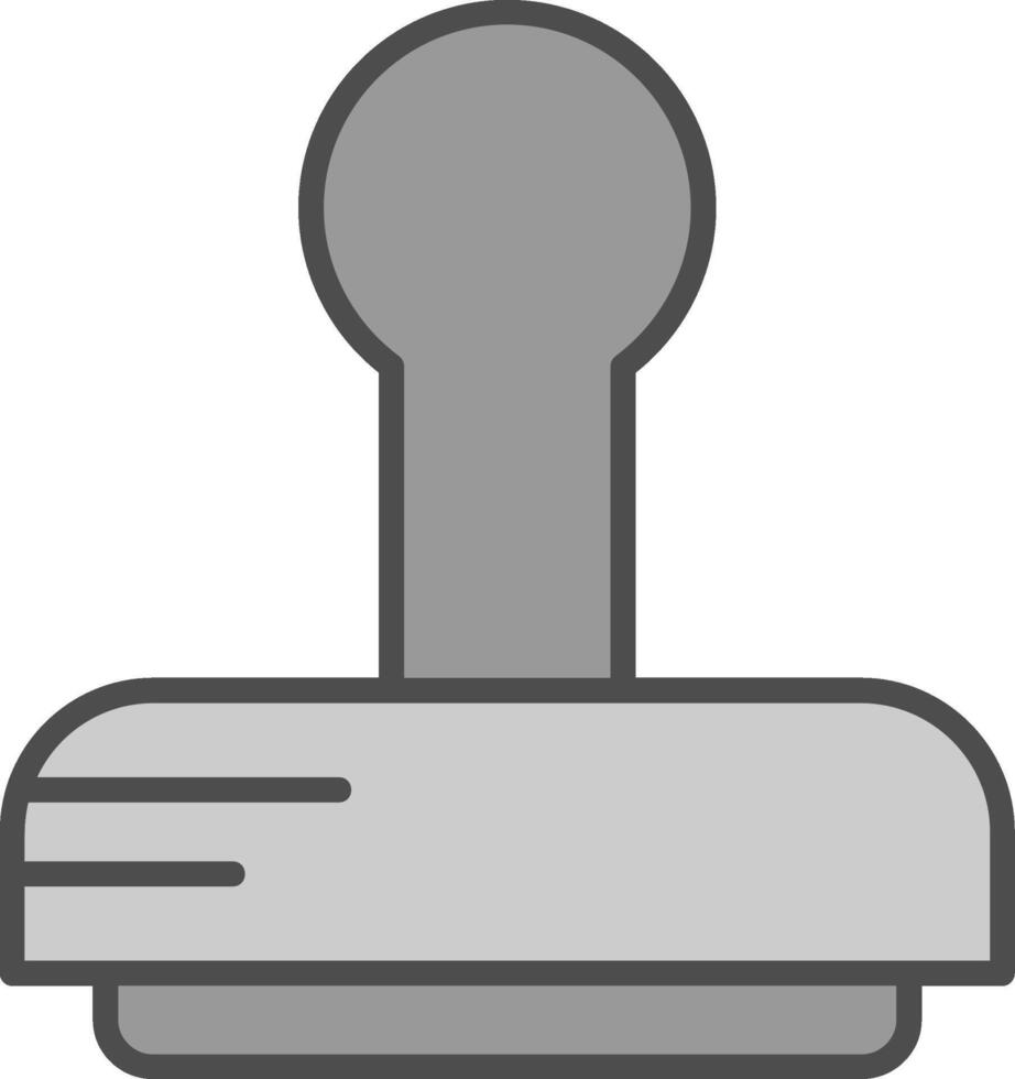 Stamp Fillay Icon vector