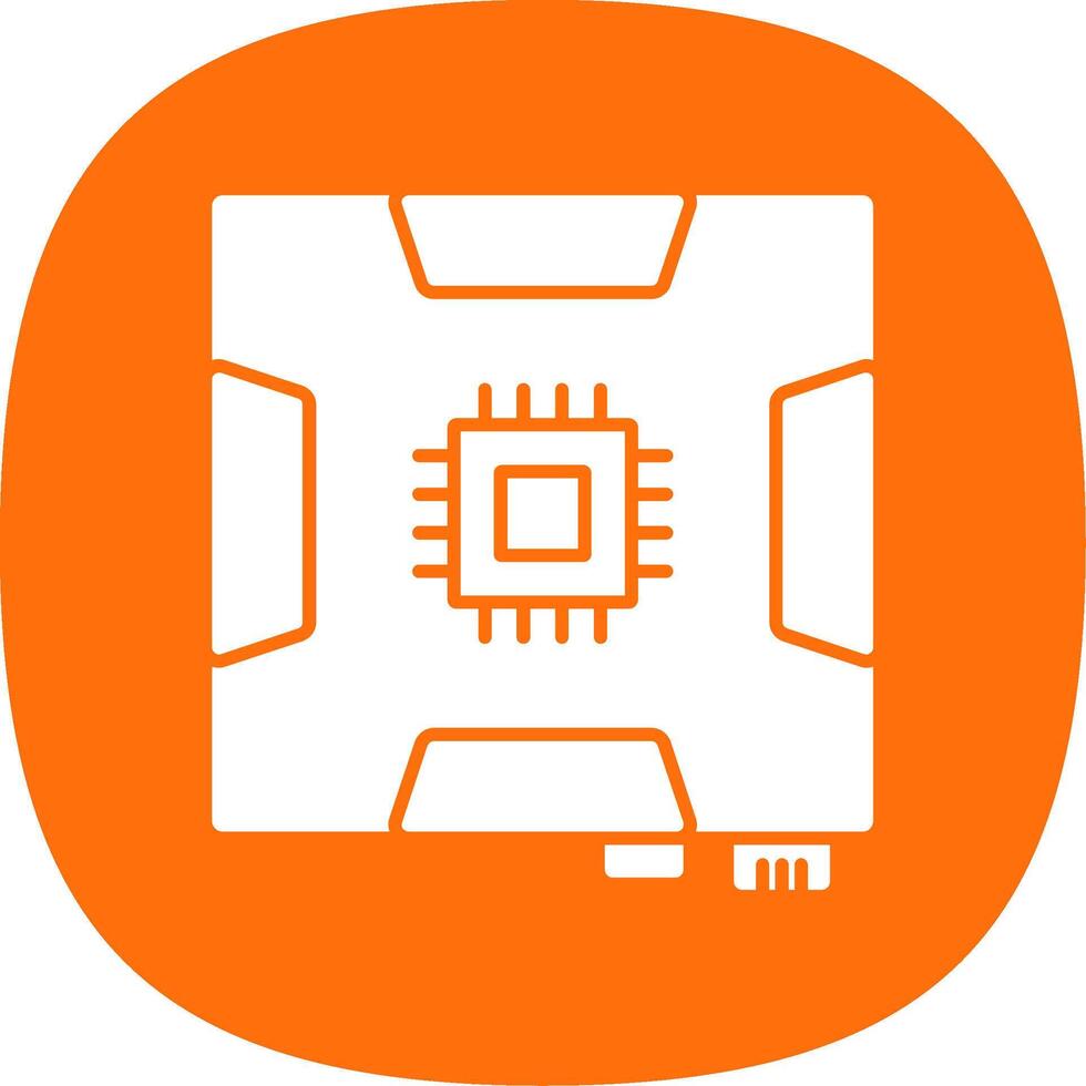 Motherboard Line Two Color Icon vector