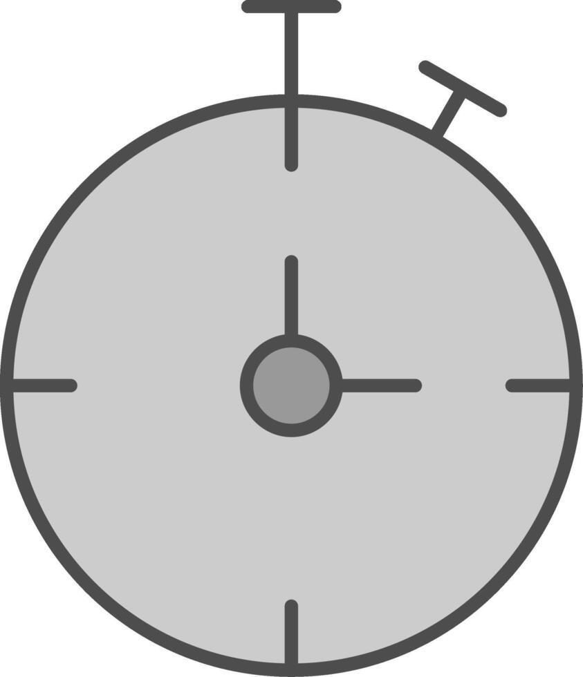 Chronometer Fillay Icon vector