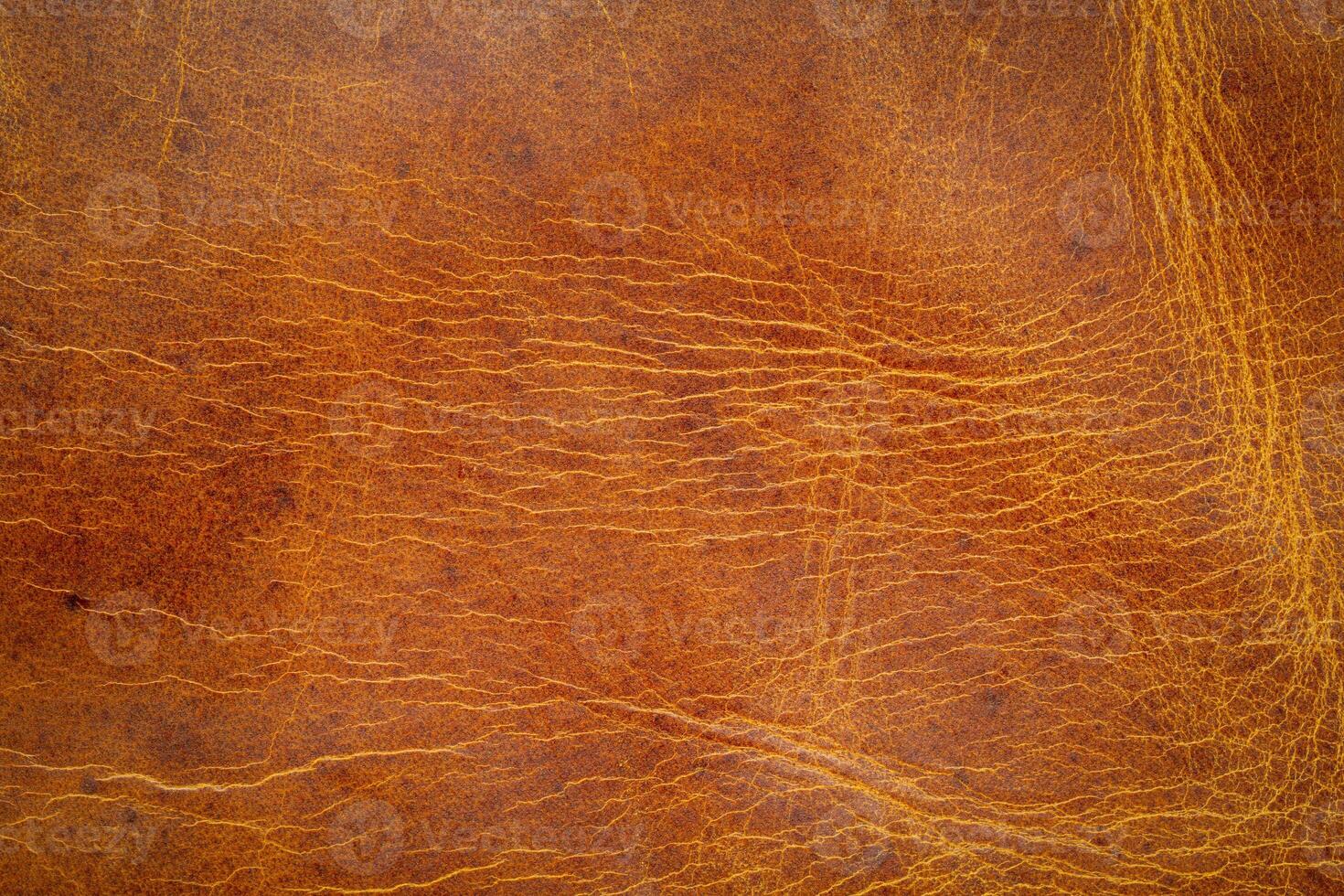 brown leather abstract from an old journal cover with scratches, marks and stains photo