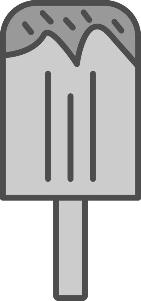 Ice Cream Fillay Icon vector