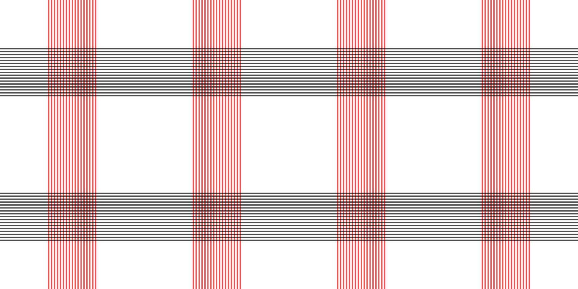 black red Tartan check seamless pattern vector