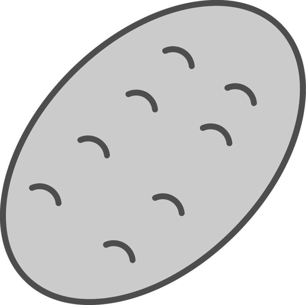potato Fillay Icon vector