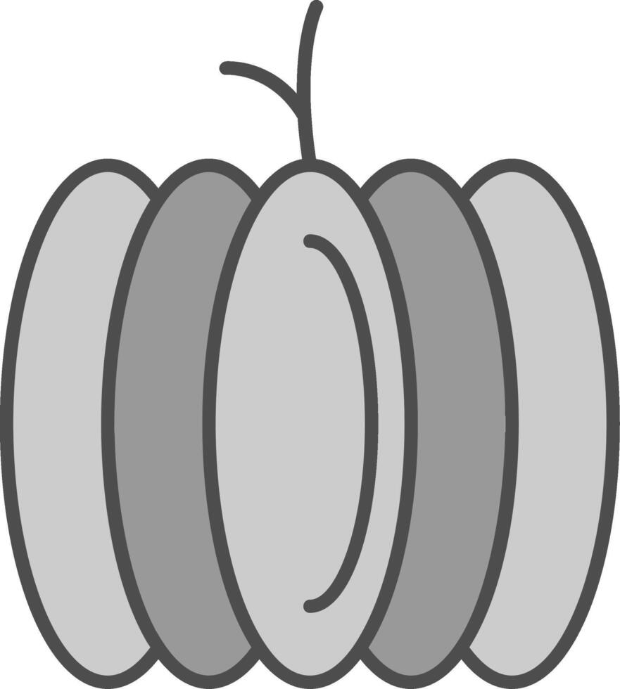 Pumpkin Fillay Icon vector