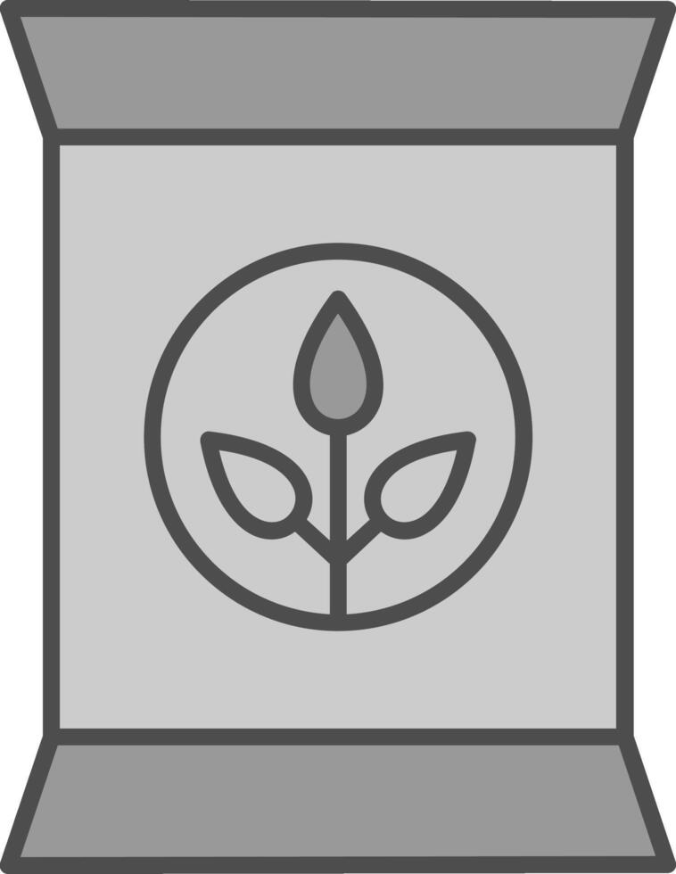 Fertilizer Fillay Icon vector