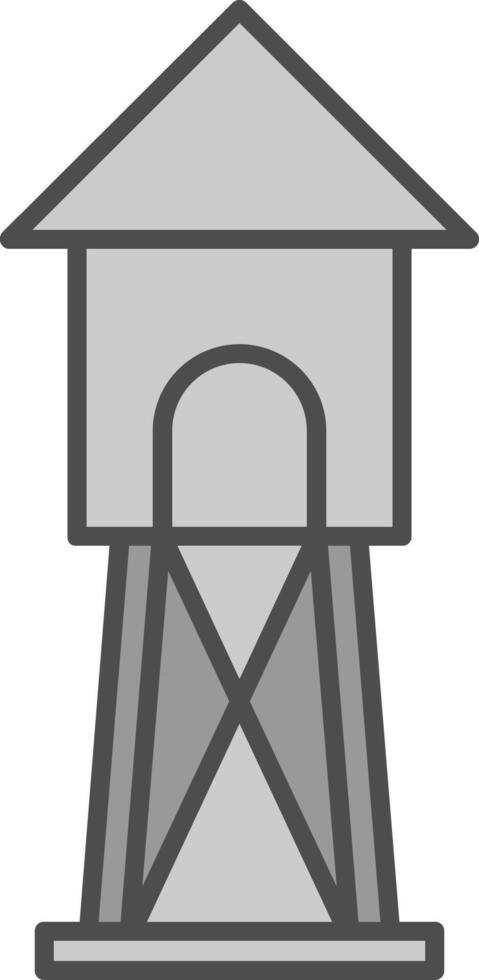 Watchtower Fillay Icon vector