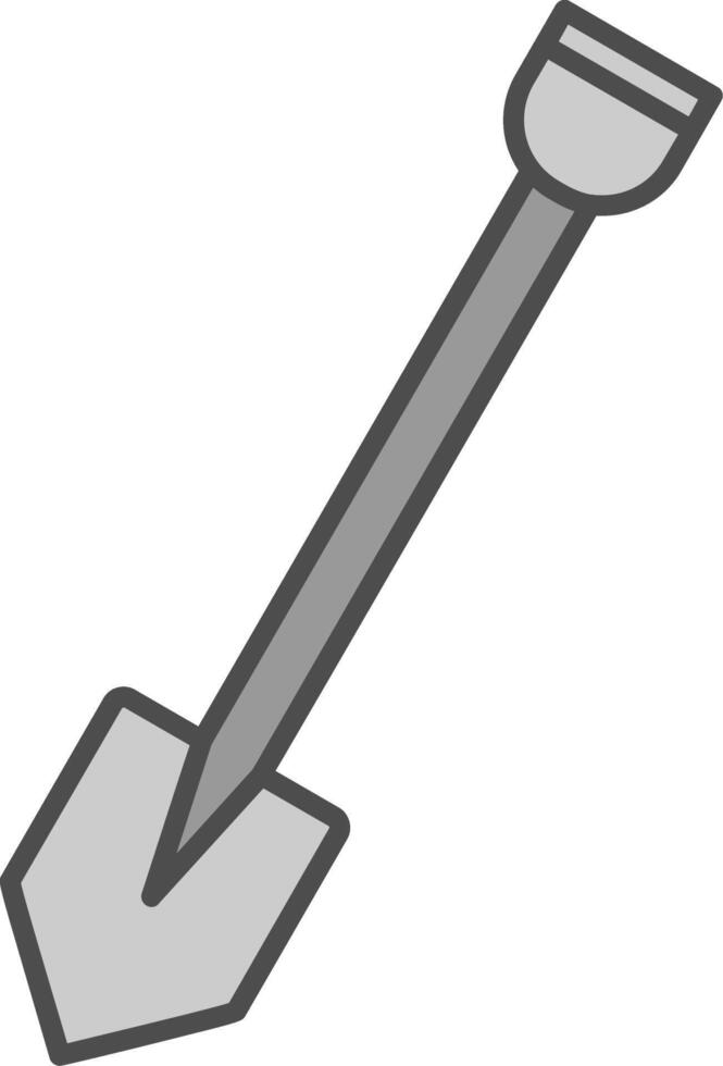Shovel Fillay Icon vector