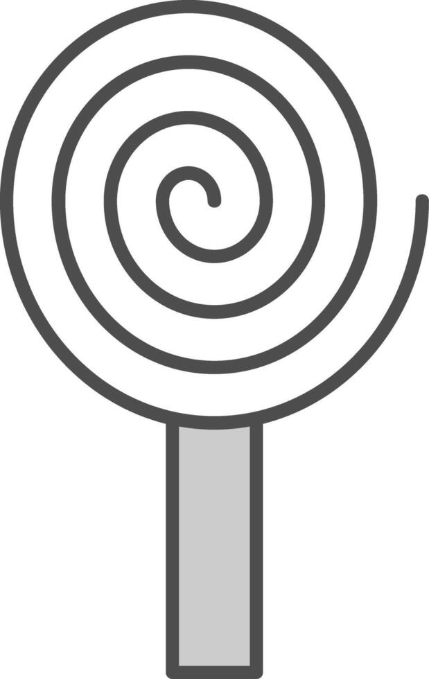 Spiral Fillay Icon vector