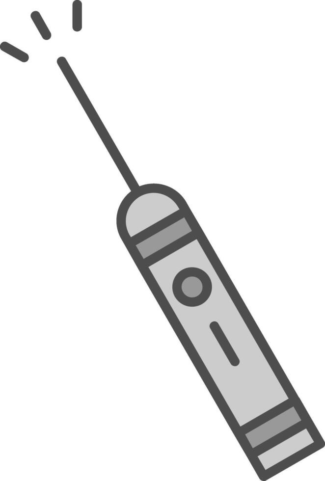 Laser Pen Fillay Icon vector