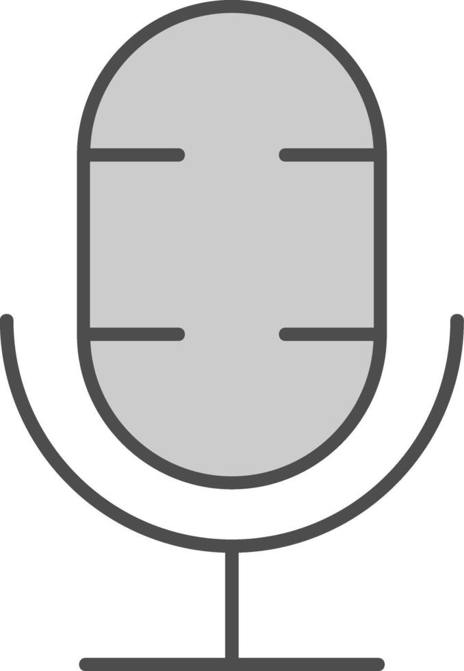 Podcast Fillay Icon vector
