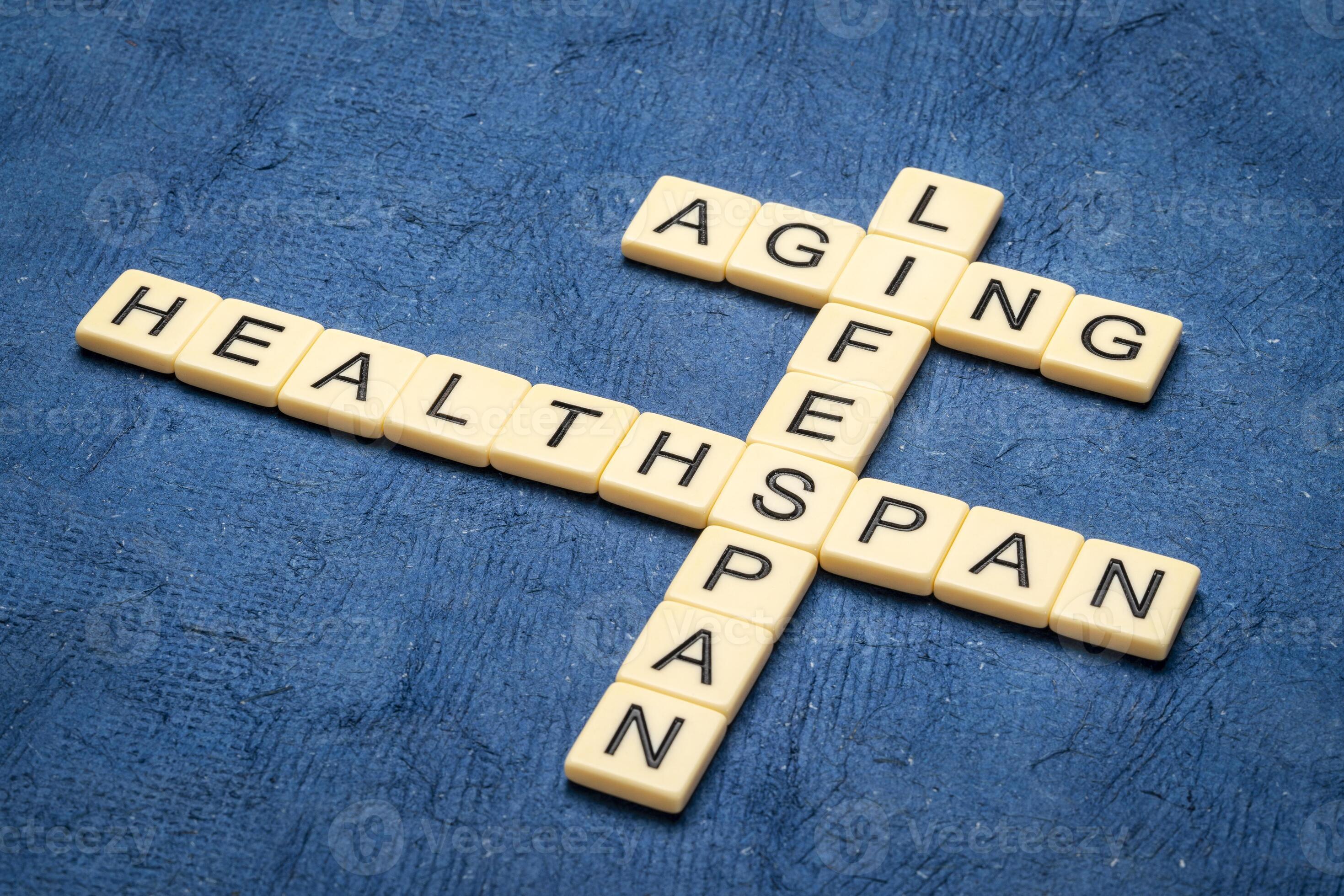 aging lifespan and healthspan crossword 42779615 Stock Photo at Vecteezy aging lifespan and healthspan crossword 42779615 Stock Photo at Vecteezy