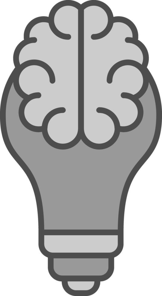 Business Intelligence Fillay Icon vector
