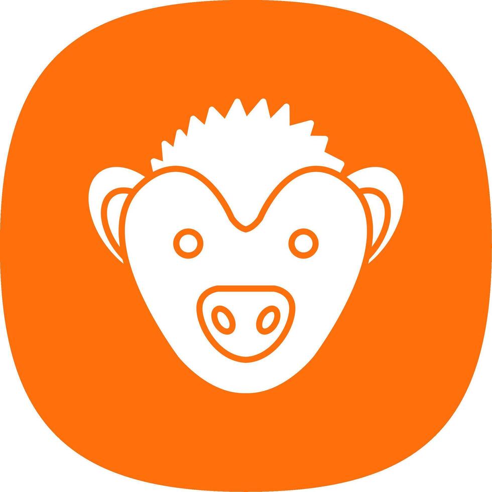 Hedgehog Line Two Color Icon vector