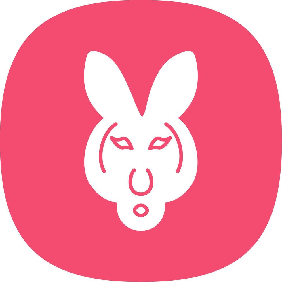 Kangaroo Line Two Color Icon vector