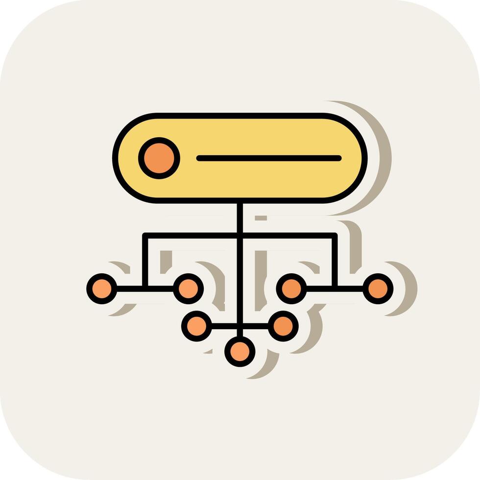 Structure Line Filled White Shadow Icon vector