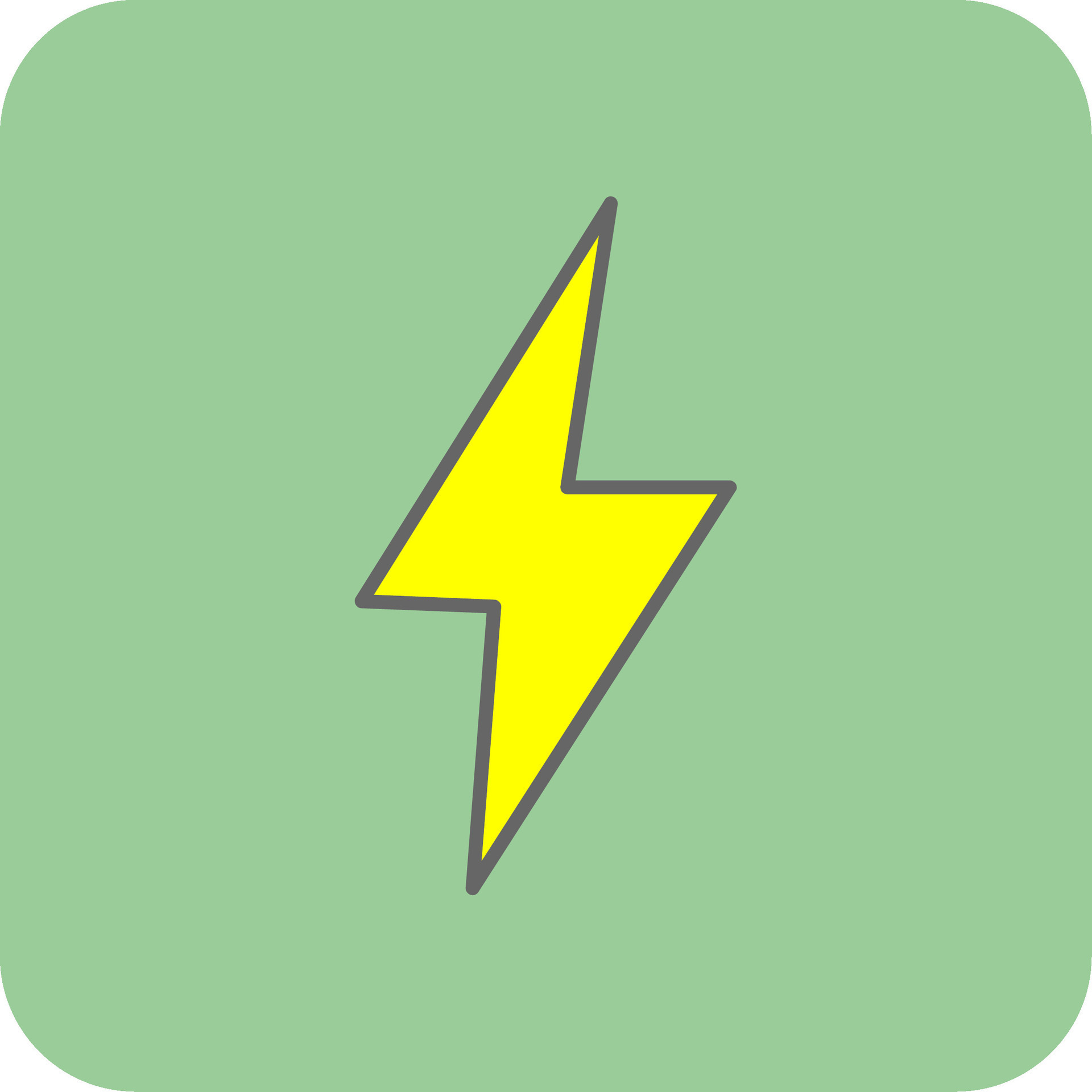 Thunder Filled Yellow Icon 42781457 Vector Art at Vecteezy