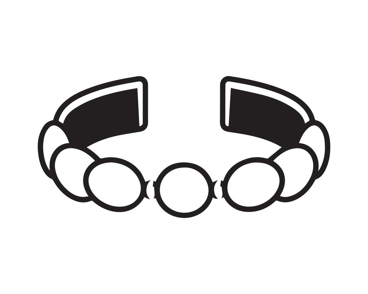pulsera silueta icono gráfico logo diseño vector