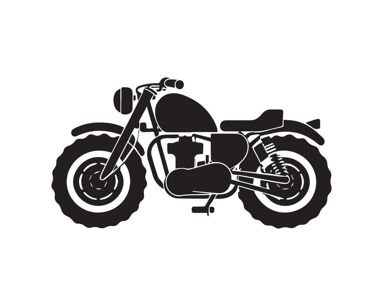 bicicleta silueta icono gráfico logo diseño vector