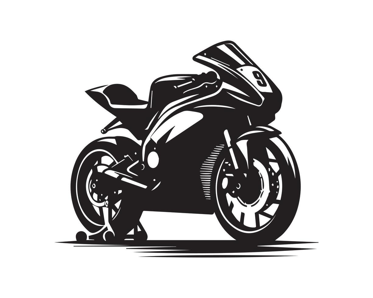 bicicleta silueta icono gráfico logo diseño vector