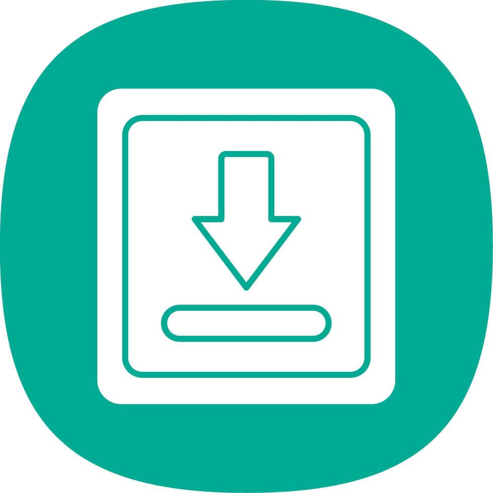 Download Glyph Curve Icon vector